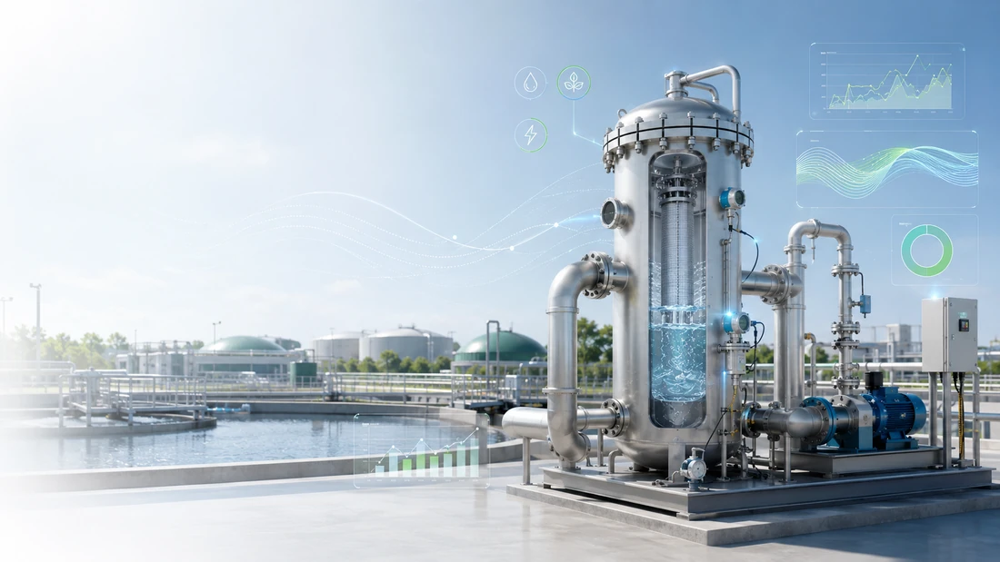 Backwashable filter system in a water and process plant with digital condition monitoring